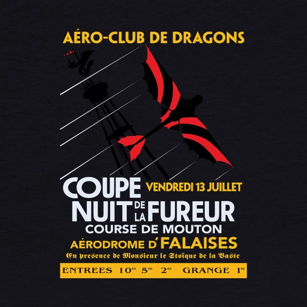 Aero Club De Dragons by crocktees